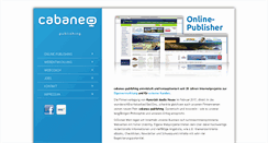 Desktop Screenshot of cabaneo.com